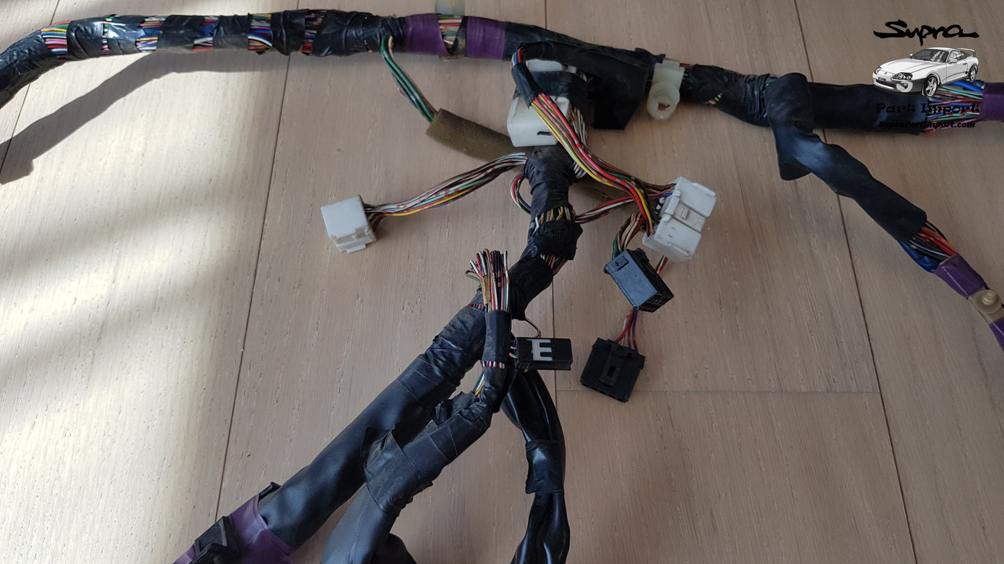 JZA80 Supra Genuine OEM RHD Series 1 Dashboard Wiring Harness (82141-1B281)