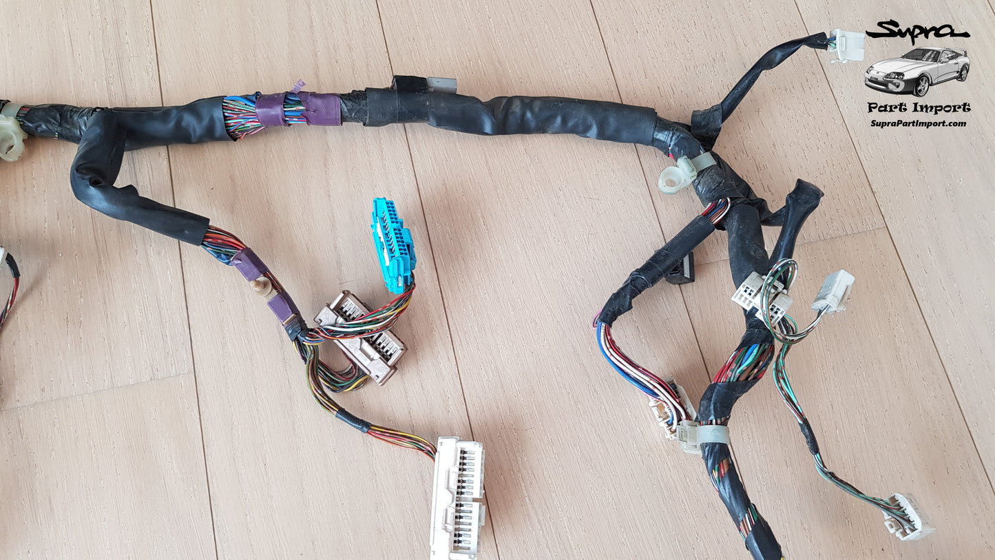 JZA80 Supra Genuine OEM RHD Series 1 Dashboard Wiring Harness (82141-1B281)