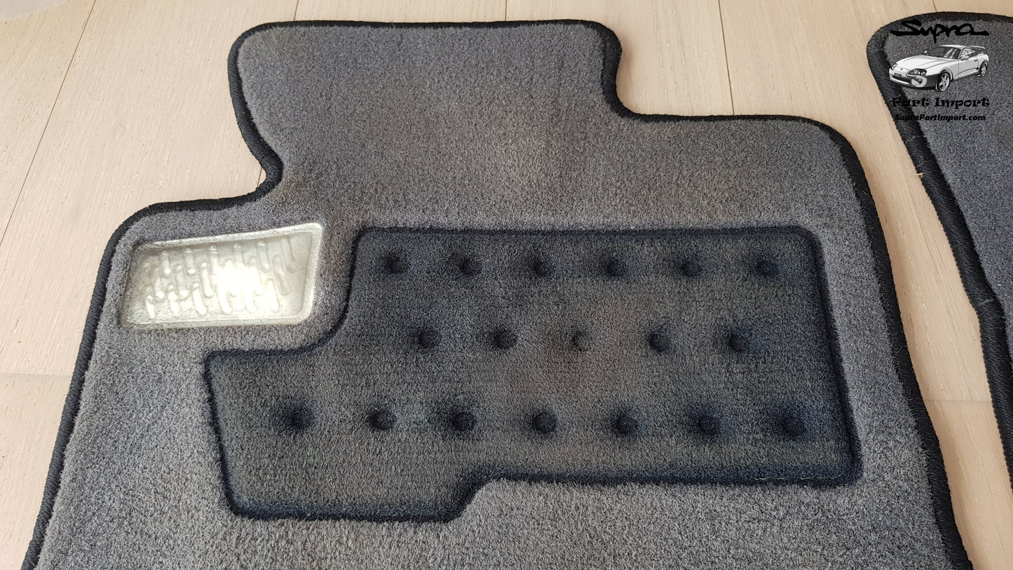 JZA80 Supra Genuine OEM S1 RHD Floor Mat Front Set