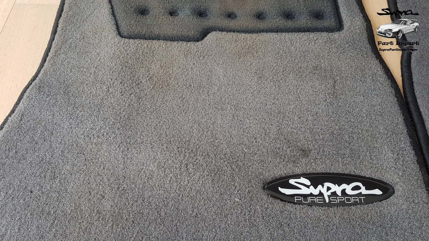 JZA80 Supra Genuine OEM S1 RHD Floor Mat Front Set