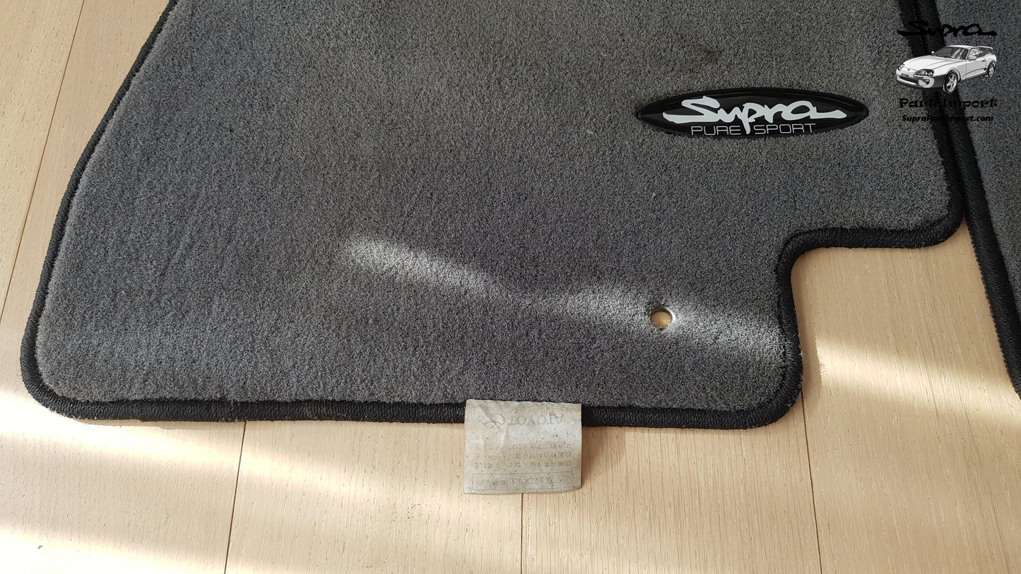 JZA80 Supra Genuine OEM S1 RHD Floor Mat Front Set