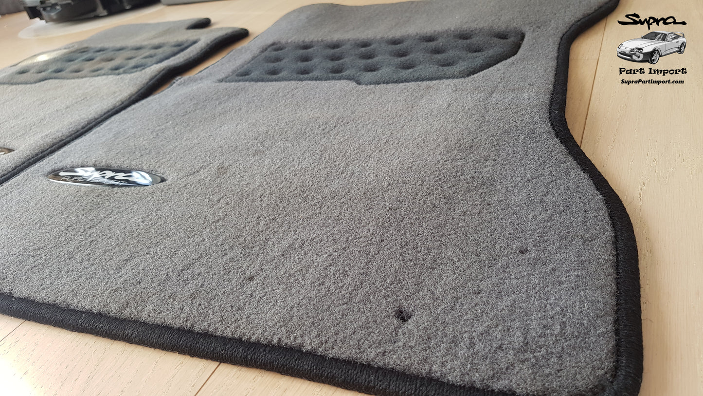 JZA80 Supra Genuine OEM S1 RHD Floor Mat Front Set