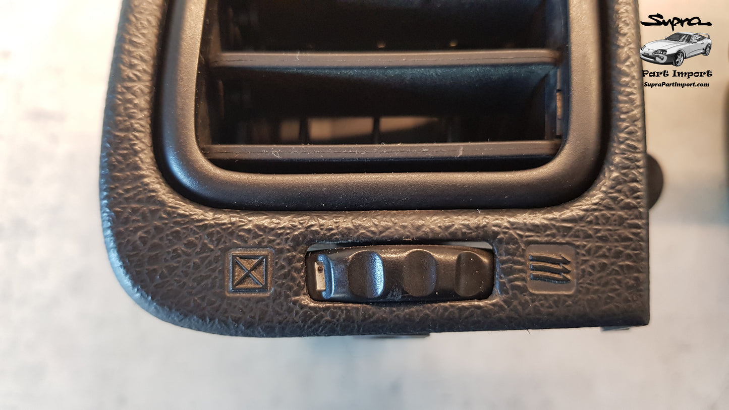 JZA80 Supra Genuine OEM RHD Dashboard Vent Set