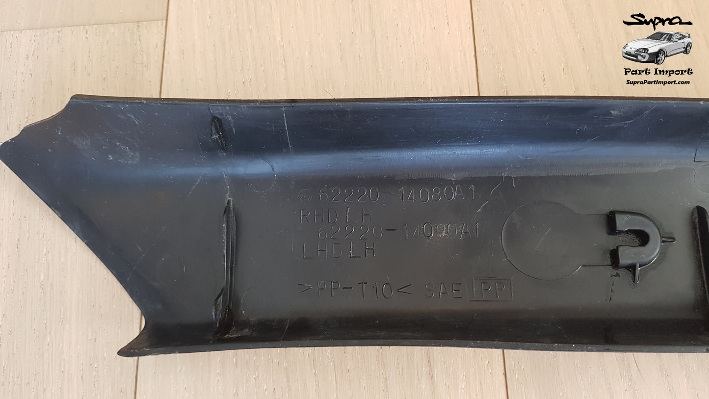 JZA80 Supra Genuine OEM LHD/RHD Targa Driver's Side A-Pillar Trim (62220-14080/62220-14090)