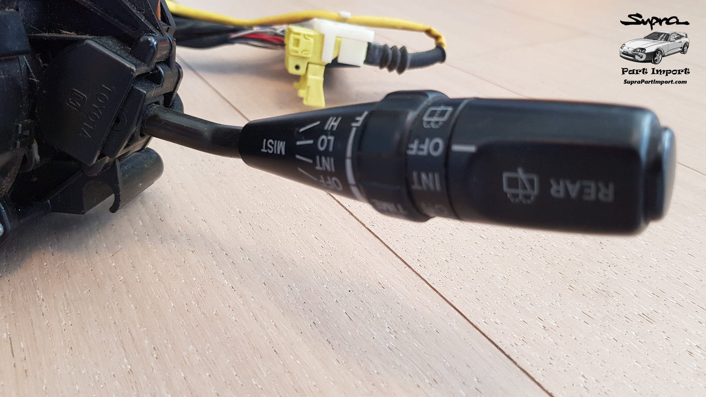 *VERY RARE* JZA80 Supra Genuine OEM RHD Switch Stalk + Clockspring Connector (84310-1B140)