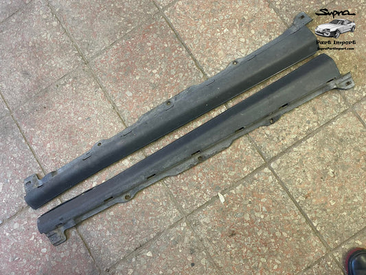 JZA80 Supra Genuine OEM Body Rocker Panel Moulding Assembly Set (75860-19175 + 75850-19175)