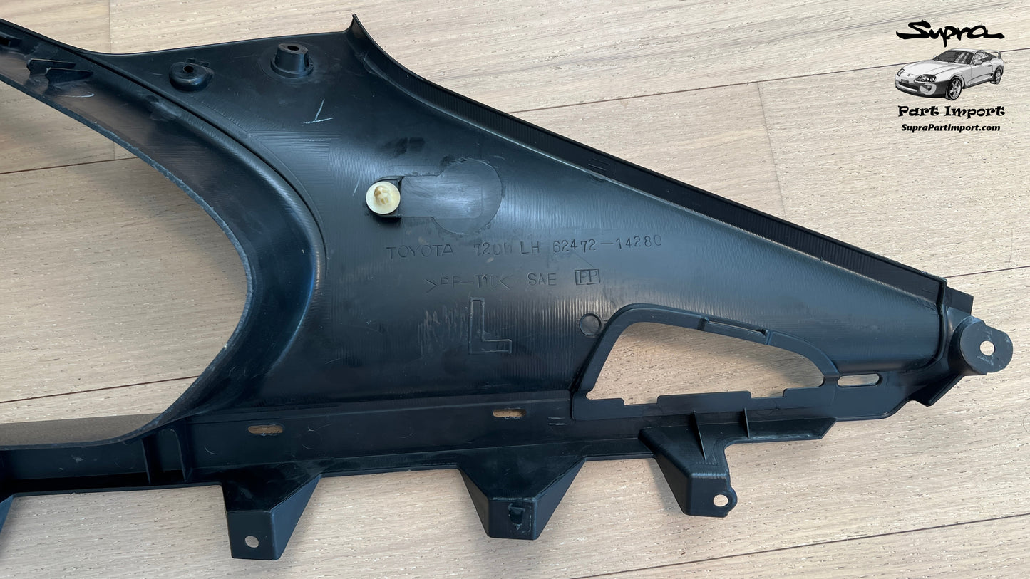 JZA80 Supra Genuine OEM LHD/RHD Left Side Quarter Window Interior Trim (62472-14281-C0)