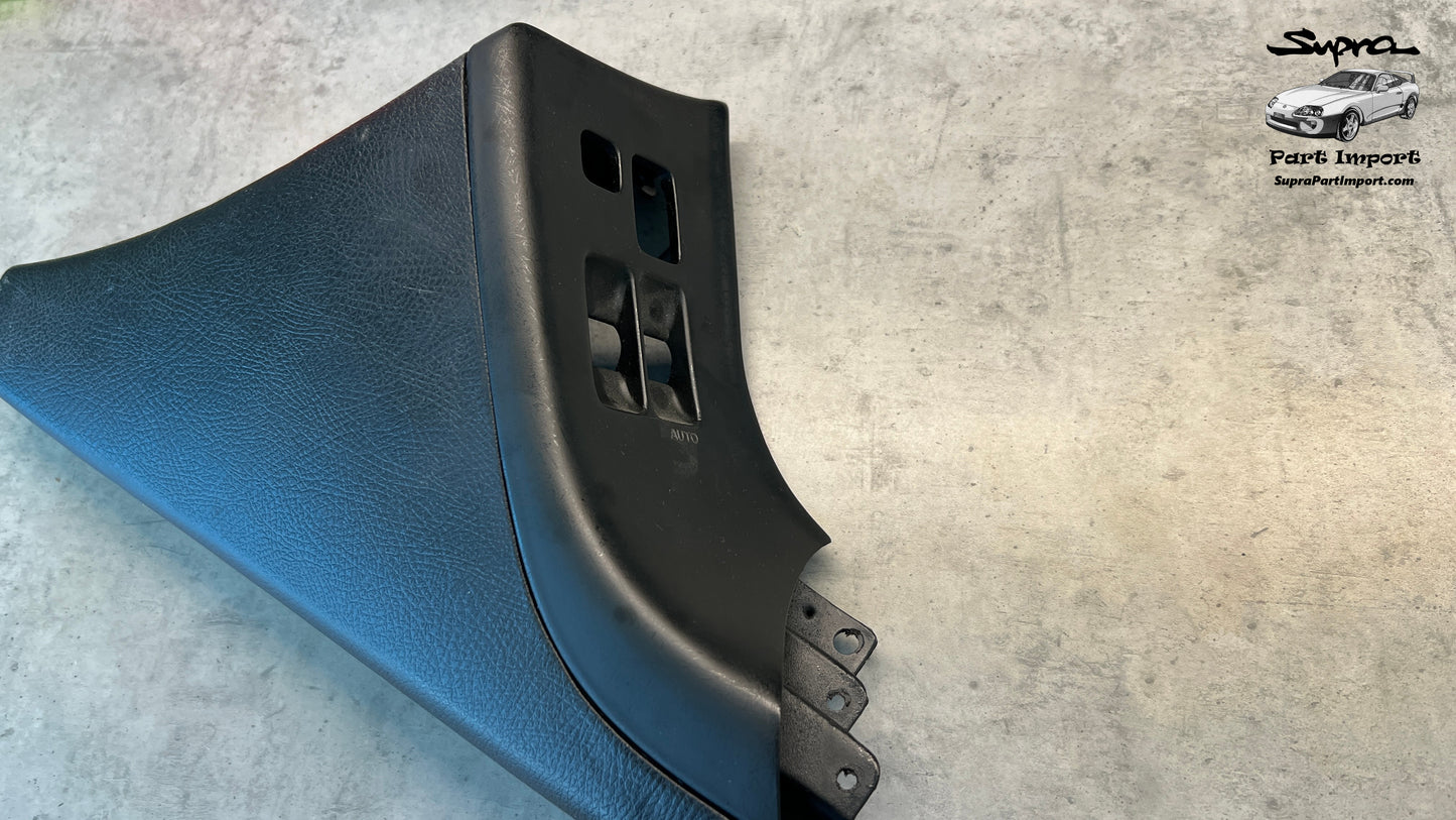 JZA80 Supra RHD Driver Door Card Window Switch Base Panel Set (67655-14020 + 74231-14120)