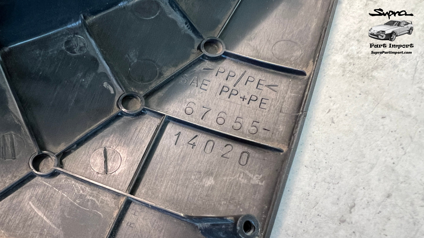 JZA80 Supra RHD Driver Door Card Window Switch Base Panel Set (67655-14020 + 74231-14120)