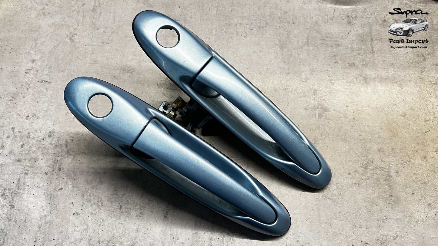JZA80 Supra Genuine OEM LHD/RHD LH + RH Exterior Door Handle Set (3 + 8)