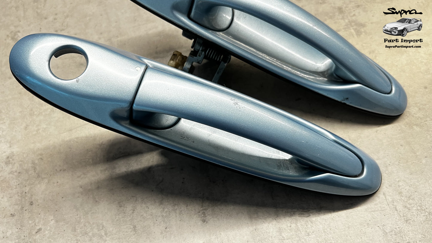 JZA80 Supra Genuine OEM LHD/RHD LH + RH Exterior Door Handle Set (3 + 8)