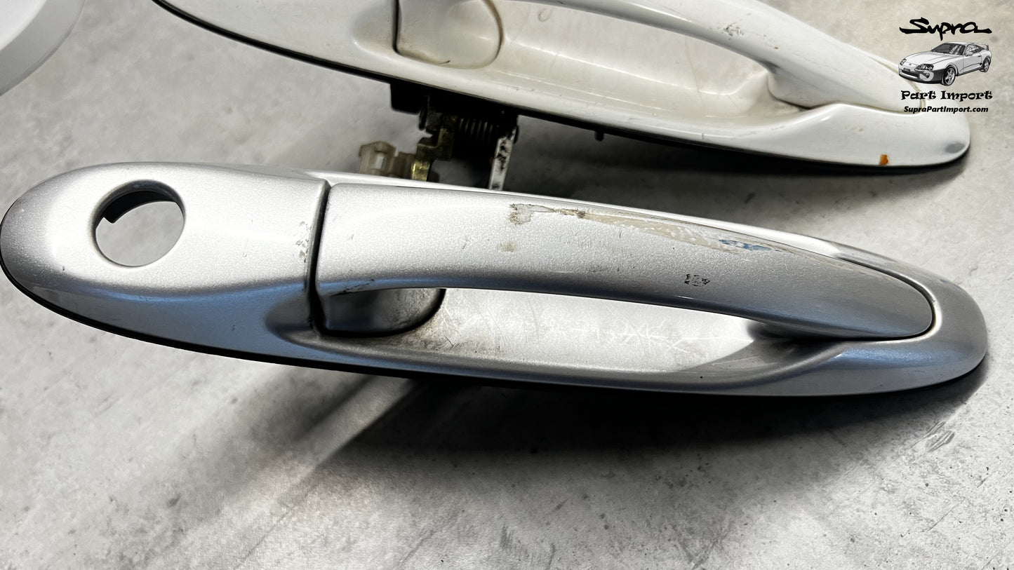 JZA80 Supra Genuine OEM LHD/RHD LH + RH Exterior Door Handle Set (6 + 7)