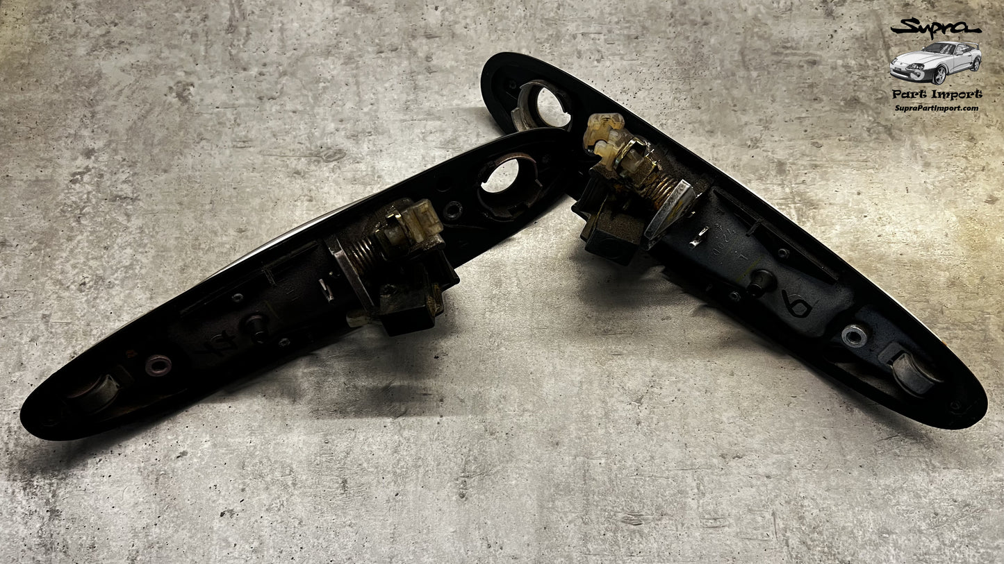 JZA80 Supra Genuine OEM LHD/RHD LH + RH Exterior Door Handle Set (6 + 7)