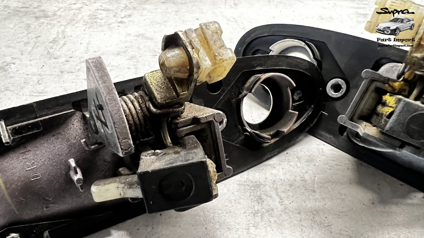 JZA80 Supra Genuine OEM LHD/RHD LH + RH Exterior Door Handle Set (6 + 7)