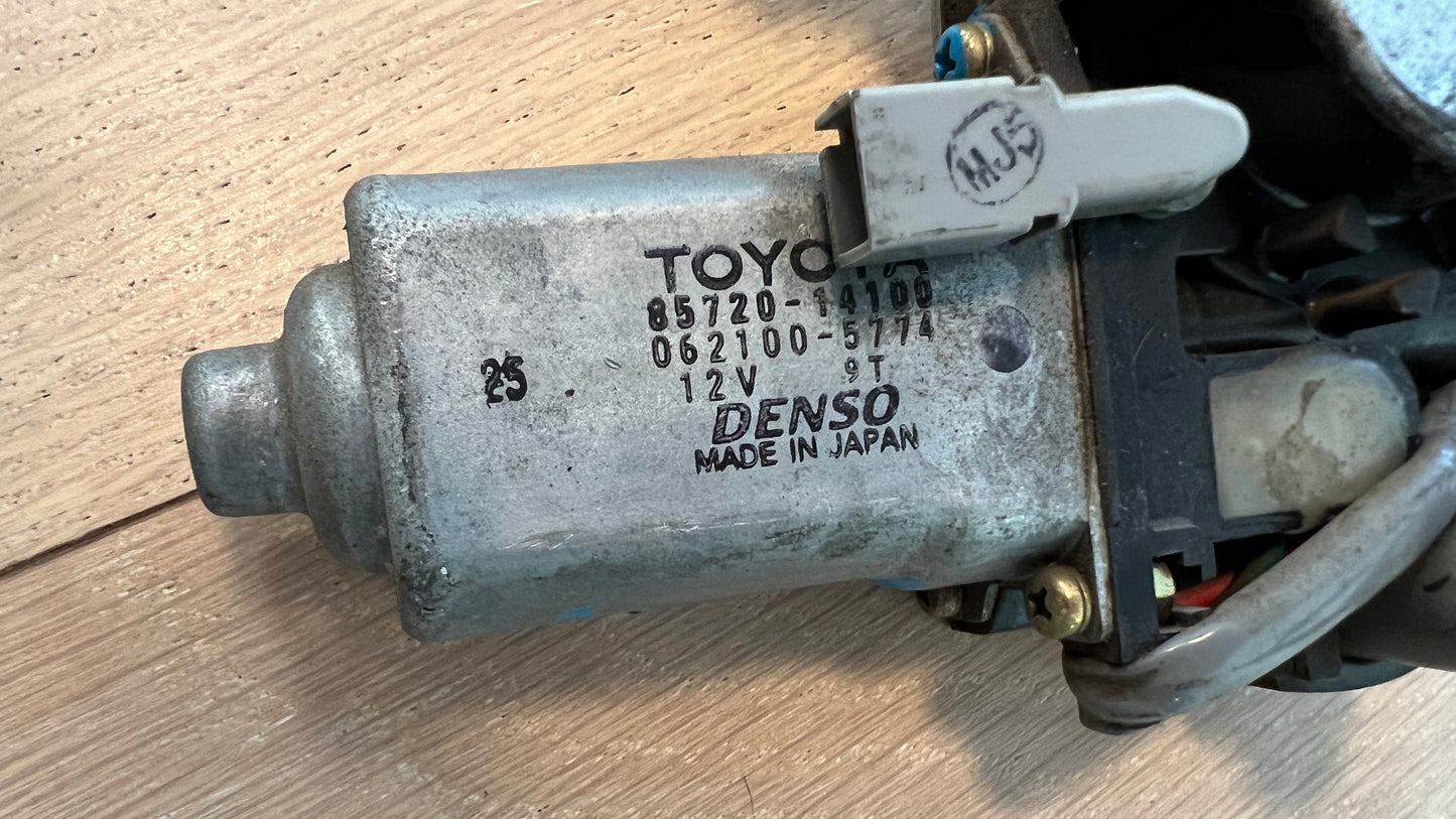 JZA80 Supra Genuine OEM LHD/RHD Right Side Window Regulator + Motor (69801-14111 + 85720-14100)