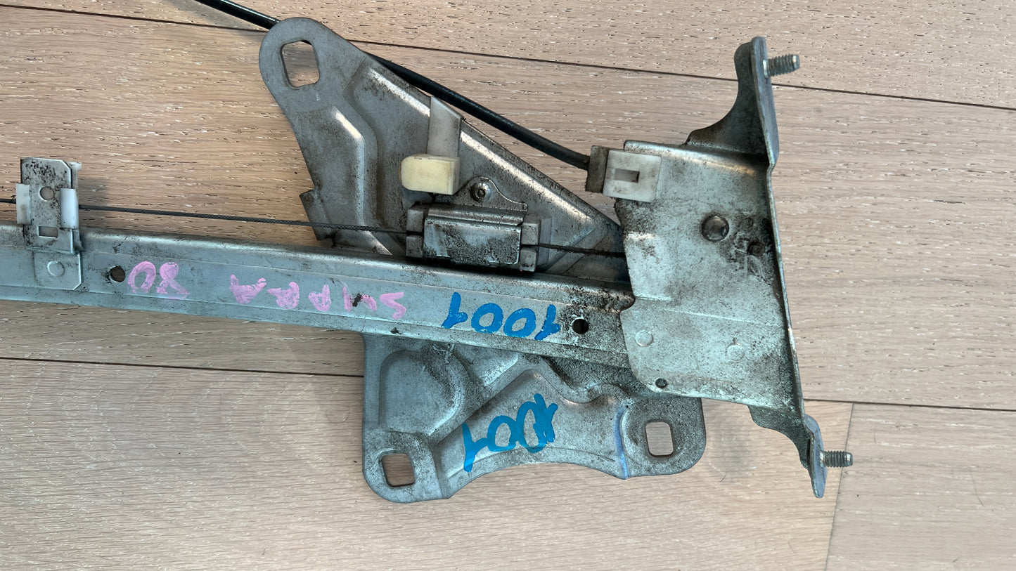 JZA80 Supra Genuine OEM LHD/RHD Right Side Window Regulator + Motor (69801-14111 + 85720-14100)