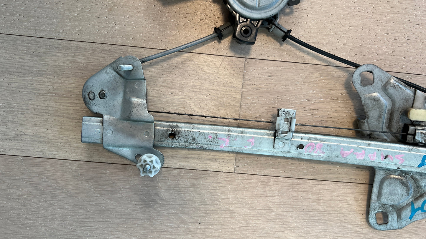 JZA80 Supra Genuine OEM LHD/RHD Right Side Window Regulator + Motor (69801-14111 + 85720-14100)