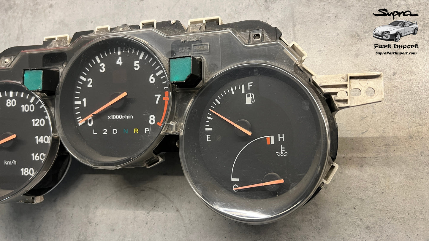 JZA80 Supra Genuine OEM S1 RHD J-Spec Auto Cluster Assembly (83010-1B790)