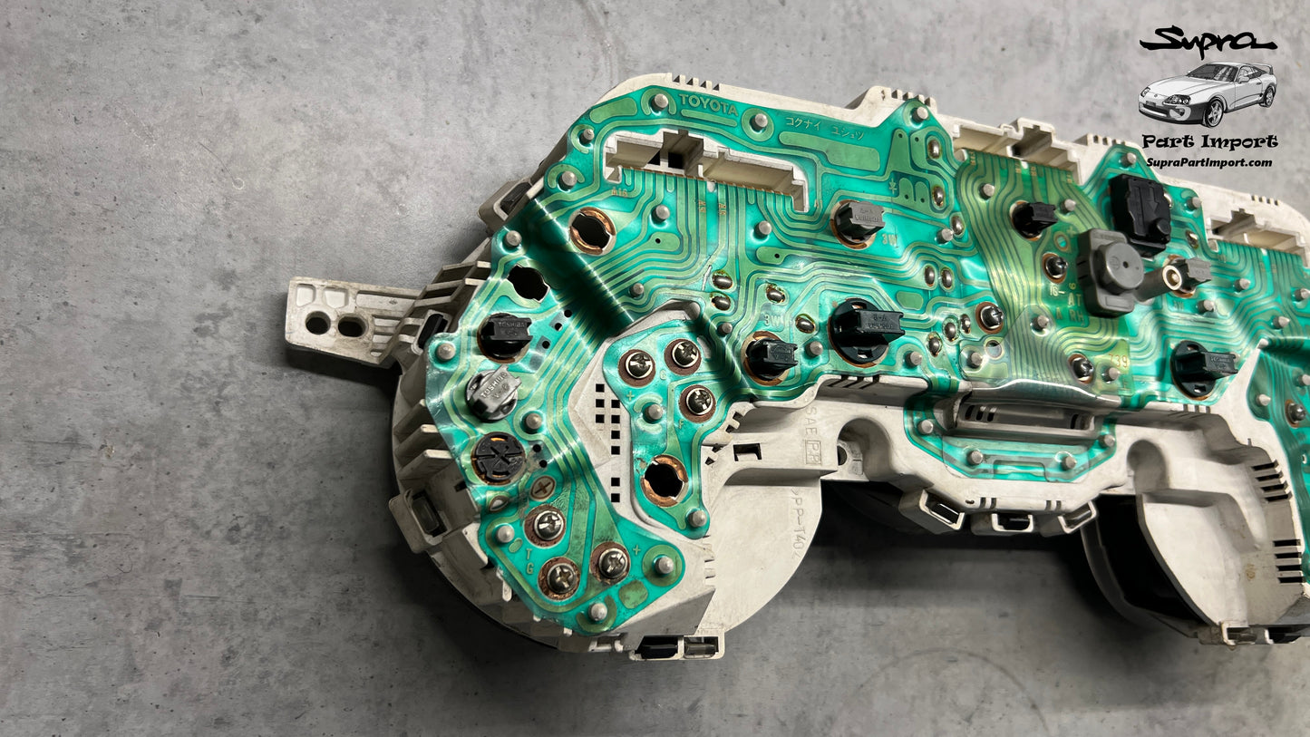 JZA80 Supra Genuine OEM S1 RHD J-Spec Auto Cluster Assembly (83010-1B790)