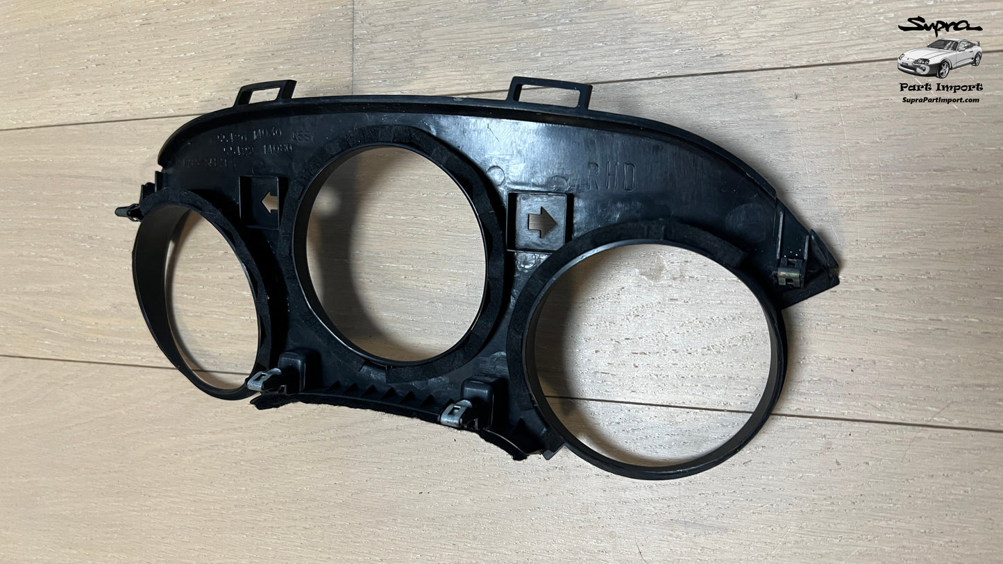 *No Broken Tabs* JZA80 Supra Genuine OEM S1 LHD/RHD Center Speedometer Panel, Center Instrument Cluster Finish (55405-14120)