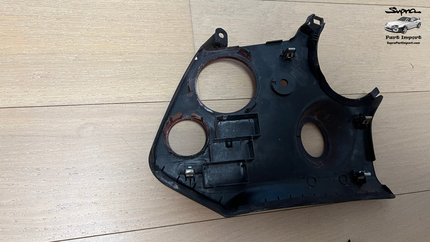*No Broken Tabs* JZA80 Supra Genuine OEM S1 RHD Keyhole Trim Dash Panel (55404-14510, 55404-14520)
