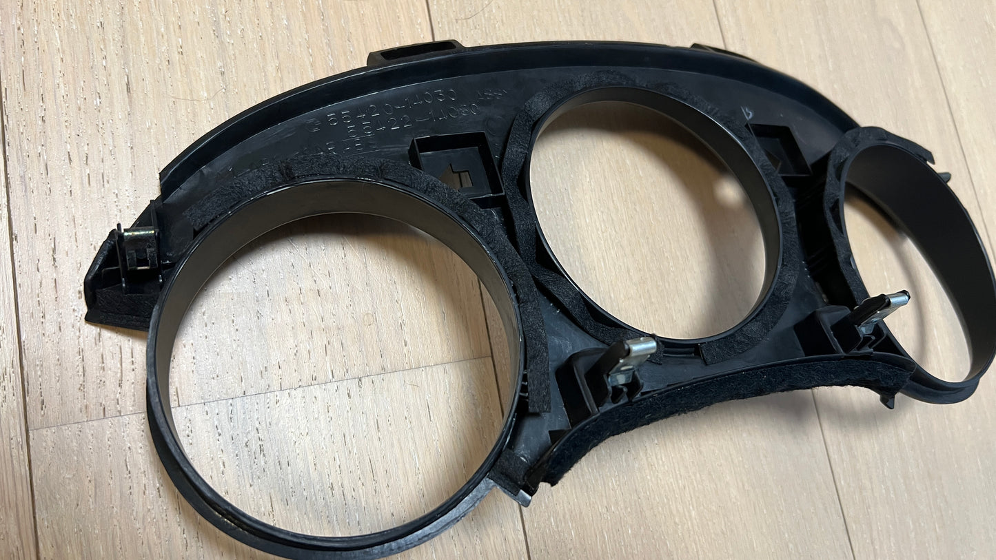 *OEM Coating* JZA80 Supra Genuine OEM S1 LHD/RHD Center Speedometer Panel, Center Instrument Cluster Finish (55405-14120)