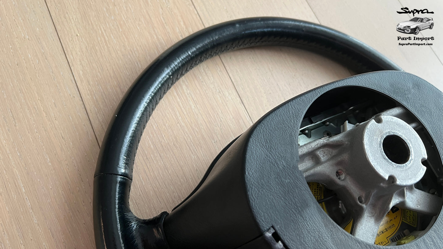 *Original Leather* JZA80 Supra Genuine OEM RHD/LHD 4-Spoke Steering Wheel