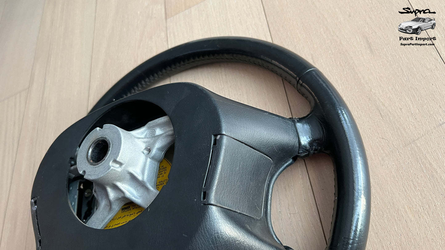 *Original Leather* JZA80 Supra Genuine OEM RHD/LHD 4-Spoke Steering Wheel