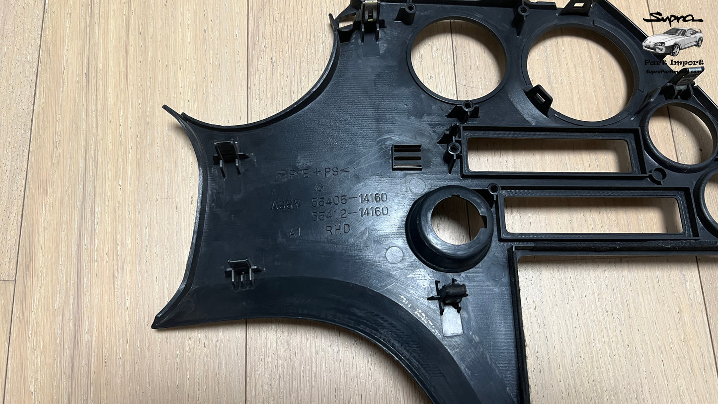 JZA80 Supra Genuine OEM S2 RHD Radio Panel (55405-14160)