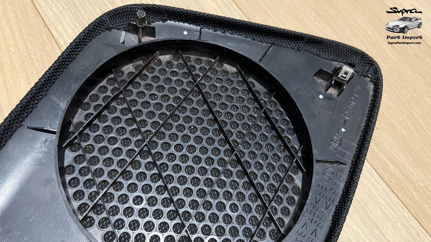 JZA80 Supra Genuine OEM Rear Left Side Speaker Grill Panel Trim (64034-14080-C0)