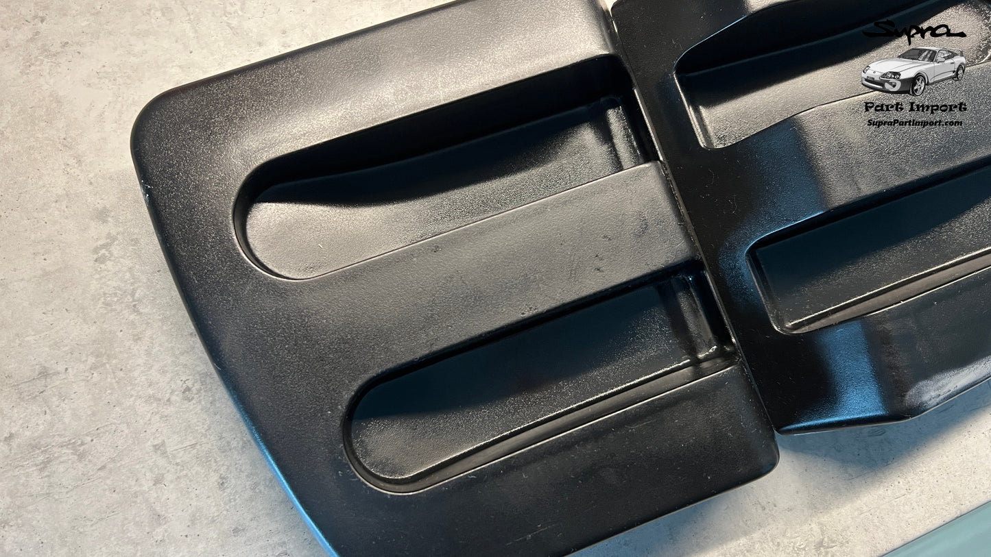 *RARE* JZA80 Supra Genuine OEM Rear Bumper License Plate Garnish Set /w Mounts