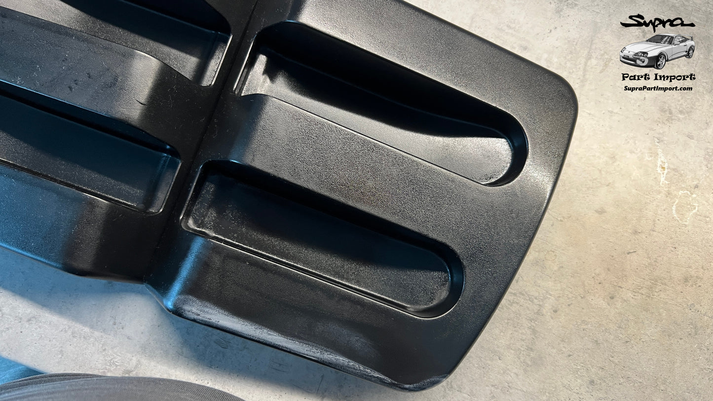 *RARE* JZA80 Supra Genuine OEM Rear Bumper License Plate Garnish Set /w Mounts