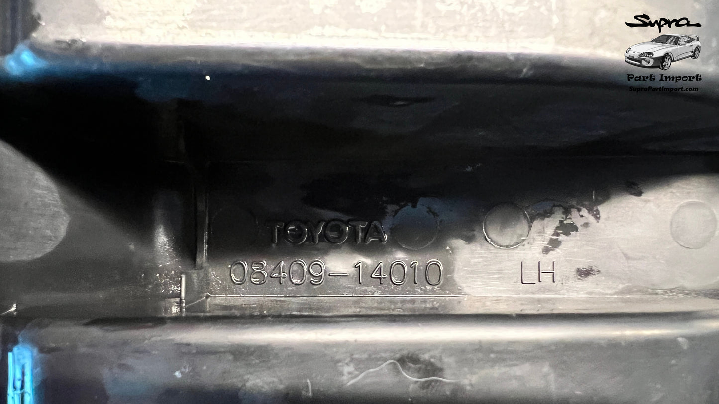 *RARE* JZA80 Supra Genuine OEM Rear Bumper License Plate Garnish Set /w Mounts