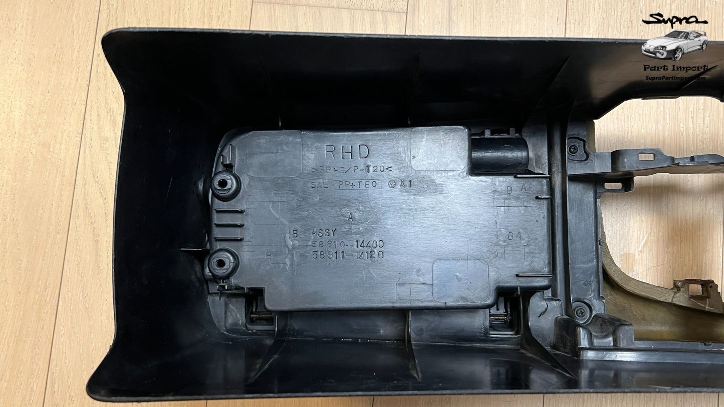 *RARE* JZA80 Supra Genuine OEM S1/S2 RHD Center Console Assembly (58810-14430 / 58911-14120)