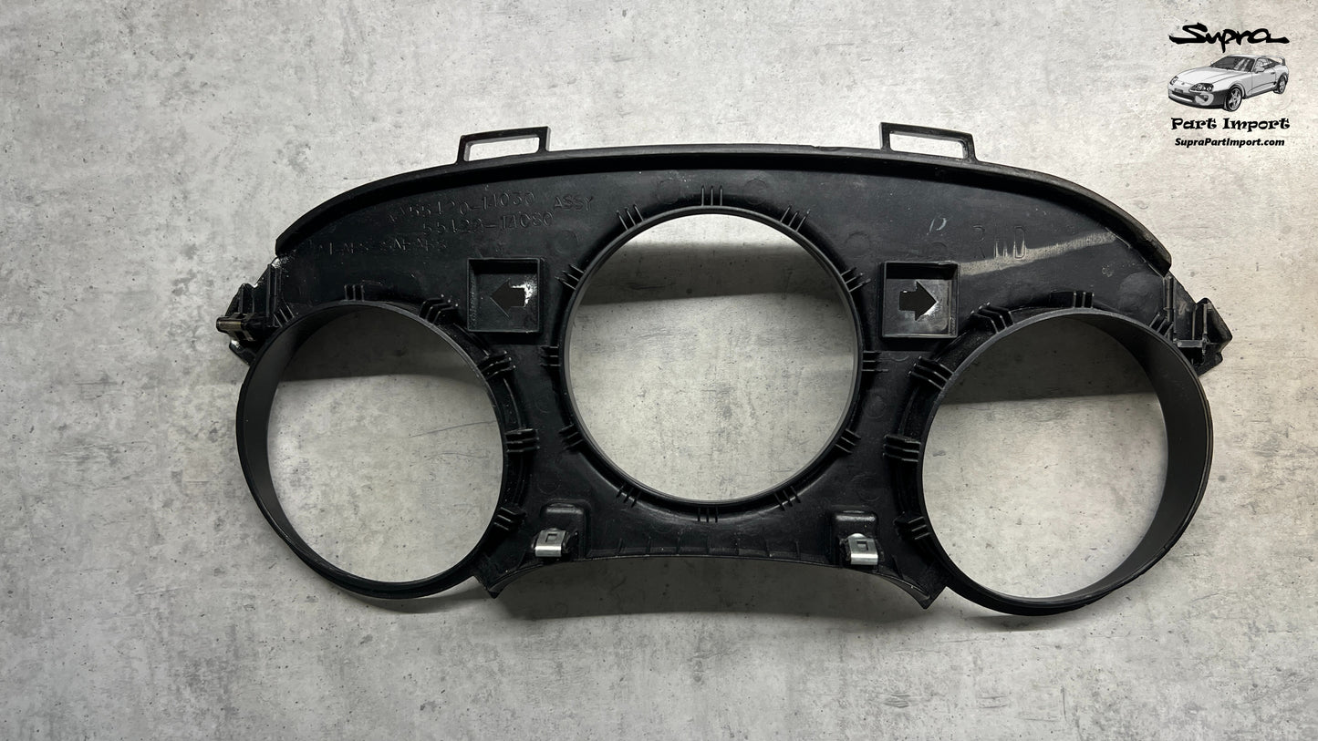 JZA80 Supra Genuine OEM S1 LHD/RHD Center Speedometer Panel, Center Instrument Cluster Finish (55405-14120)