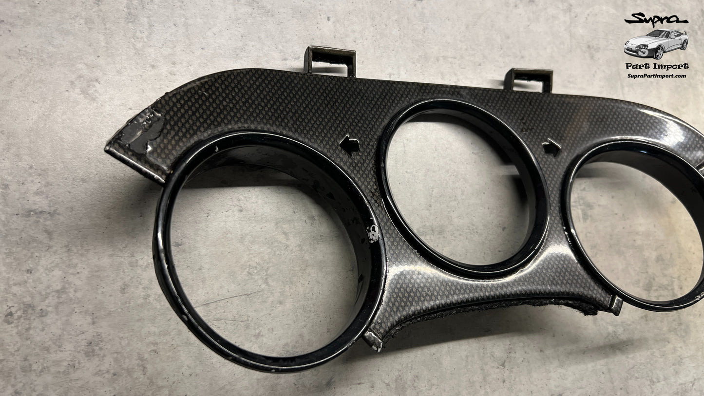 JZA80 Supra Genuine OEM S1 LHD/RHD Center Speedometer Panel, Center Instrument Cluster Finish (55405-14120)