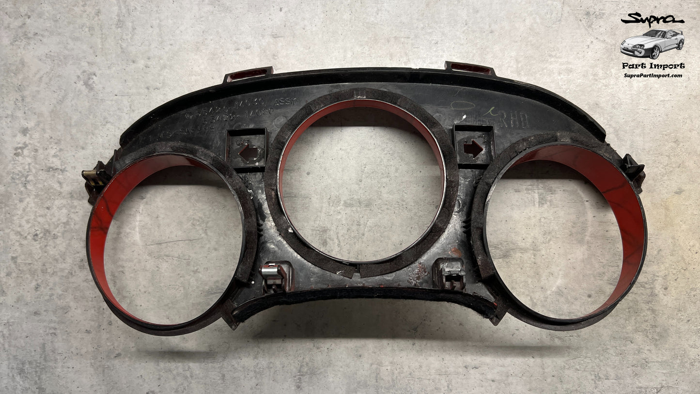 JZA80 Supra Genuine OEM S1 LHD/RHD Center Speedometer Panel, Center Instrument Cluster Finish (55405-14120)