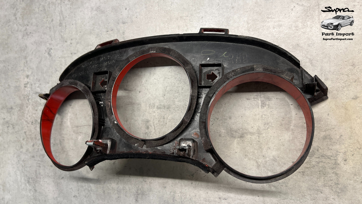 JZA80 Supra Genuine OEM S1 LHD/RHD Center Speedometer Panel, Center Instrument Cluster Finish (55405-14120)