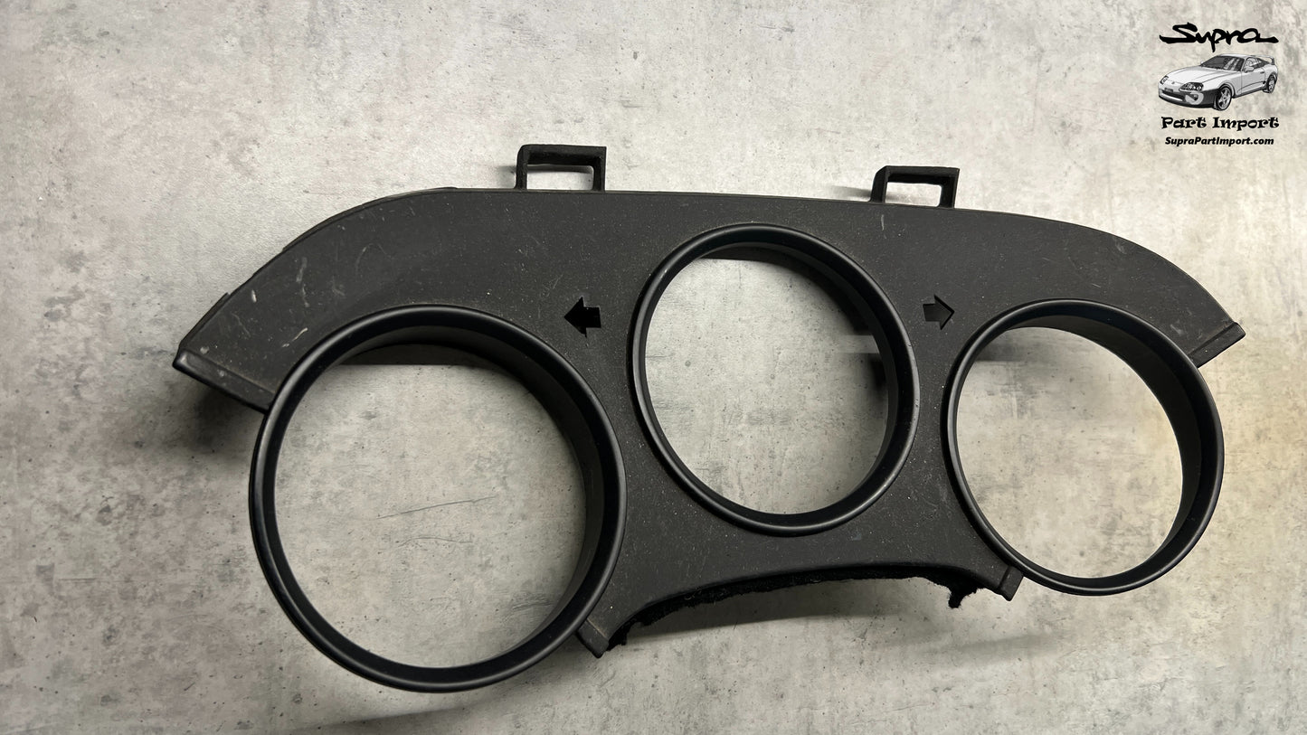 *OEM Coating* JZA80 Supra Genuine OEM S1 LHD/RHD Center Speedometer Panel, Center Instrument Cluster Finish (55405-14120)