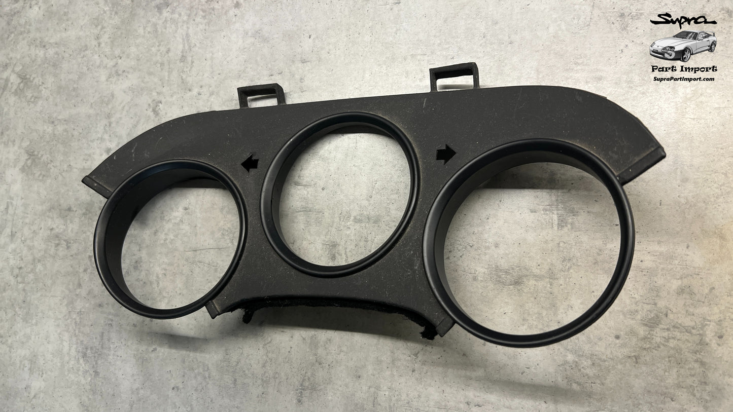 *OEM Coating* JZA80 Supra Genuine OEM S1 LHD/RHD Center Speedometer Panel, Center Instrument Cluster Finish (55405-14120)