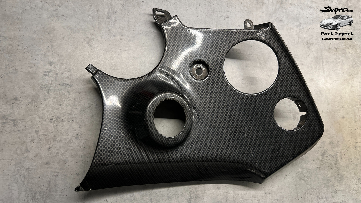 JZA80 Supra Genuine OEM S1 RHD Keyhole Trim Dash Panel (55404-14510, 55404-14520)