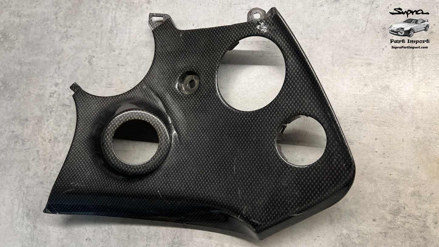 JZA80 Supra Genuine OEM S1 RHD Keyhole Trim Dash Panel (55404-14510, 55404-14520)