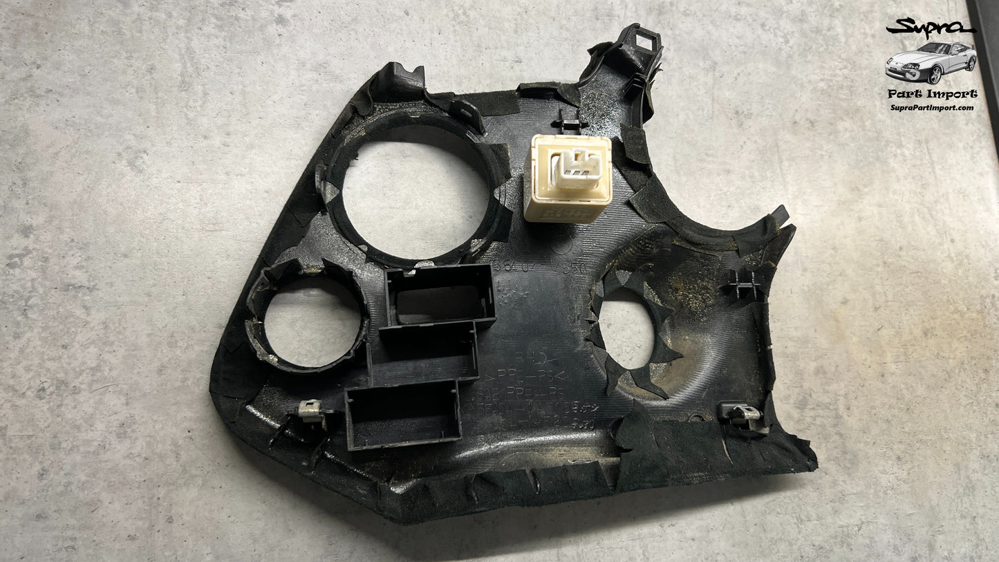 JZA80 Supra Genuine OEM S1 RHD Keyhole Trim Dash Panel (55404-14510, 55404-14520)