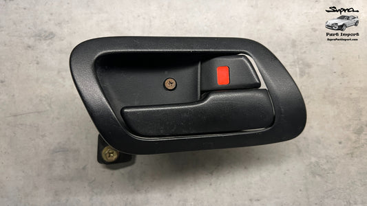 JZA80 Supra Genuine OEM LHD/RHD Right Side Interior Door Handle + Right Side Trim Bezel (69205-14080-C0 + 69277-14050-C0)