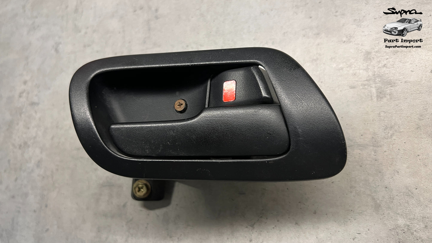 JZA80 Supra Genuine OEM LHD/RHD Right Side Interior Door Handle + Right Side Trim Bezel (69205-14080-C0 + 69277-14050-C0)