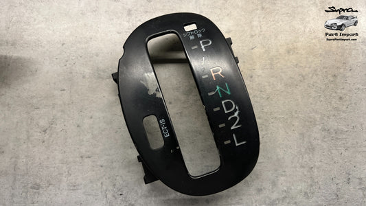 JZA80 Supra Genuine OEM RHD Automatic Shifter Cover Panel