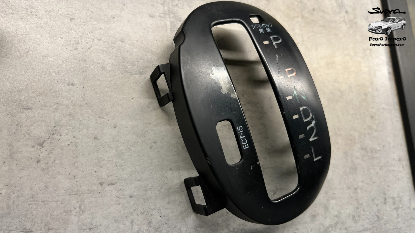 JZA80 Supra Genuine OEM RHD Automatic Shifter Cover Panel