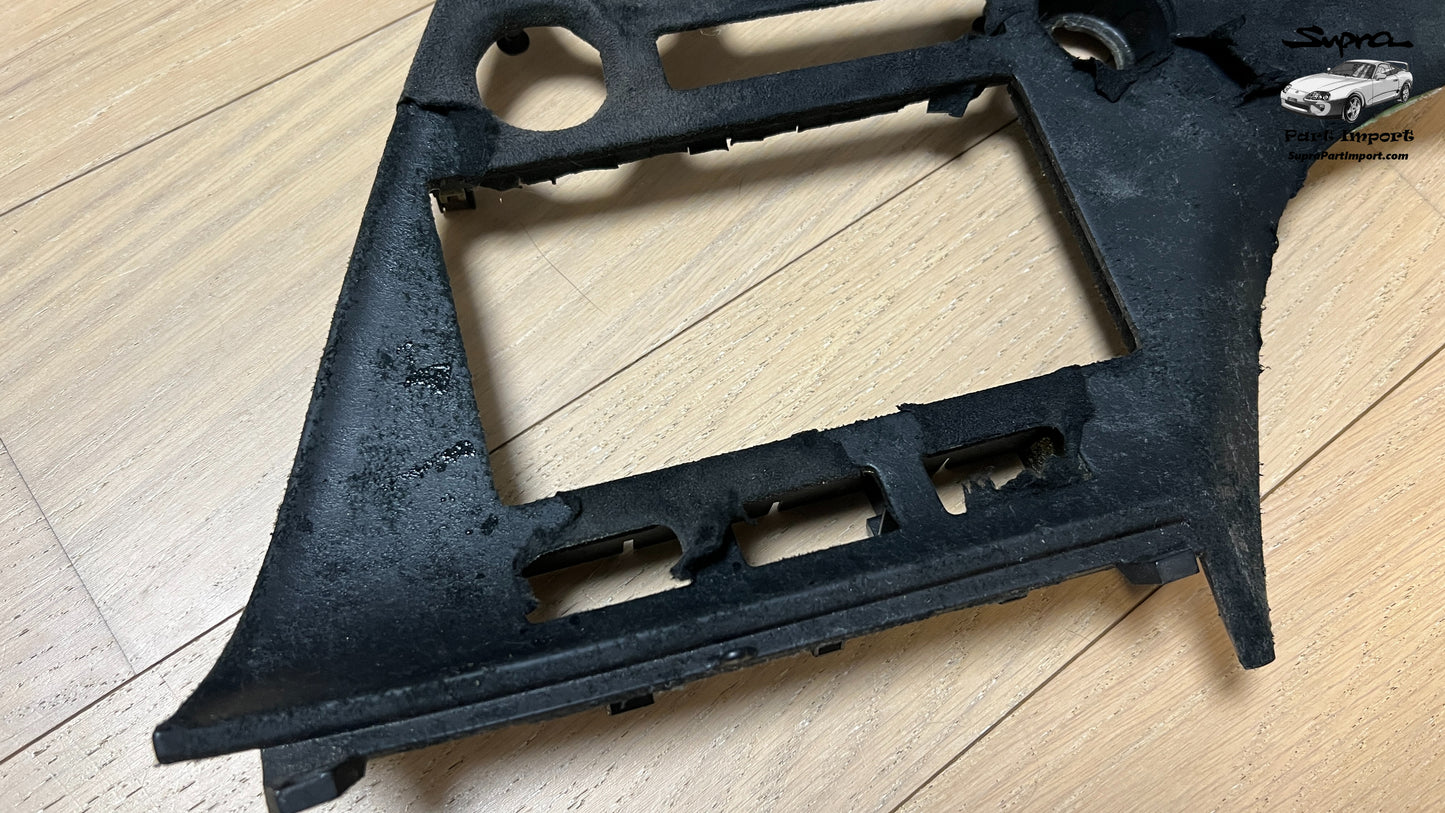*For Project* JZA80 Supra Genuine OEM S1 RHD Radio Panel, Center Instrument Cluster Finish (55405-14120)