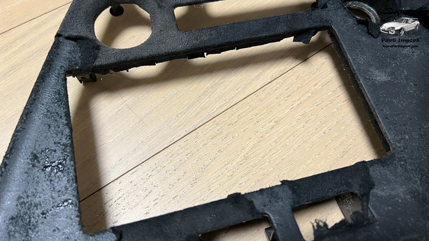 *For Project* JZA80 Supra Genuine OEM S1 RHD Radio Panel, Center Instrument Cluster Finish (55405-14120)