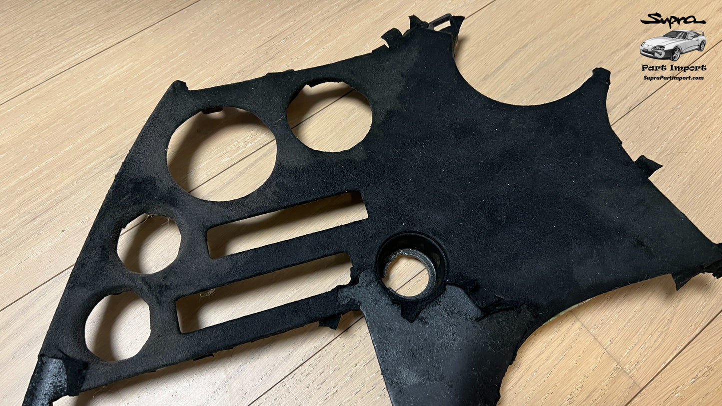 *For Project* JZA80 Supra Genuine OEM S1 RHD Radio Panel, Center Instrument Cluster Finish (55405-14120)